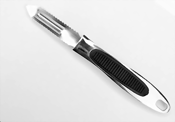Škrabka INOX rovná CAESAR